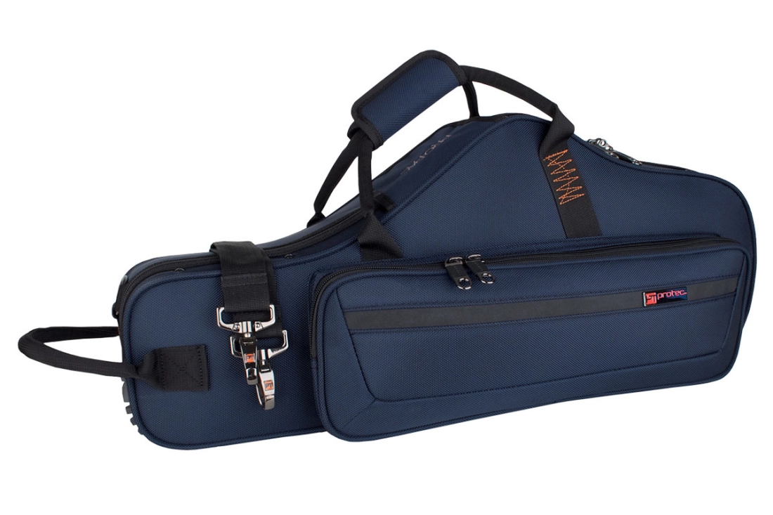 ProPac Contoured Alto Saxophone Case - Blue