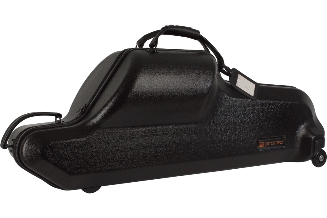 Contoured Baritone Sax Case with Wheels