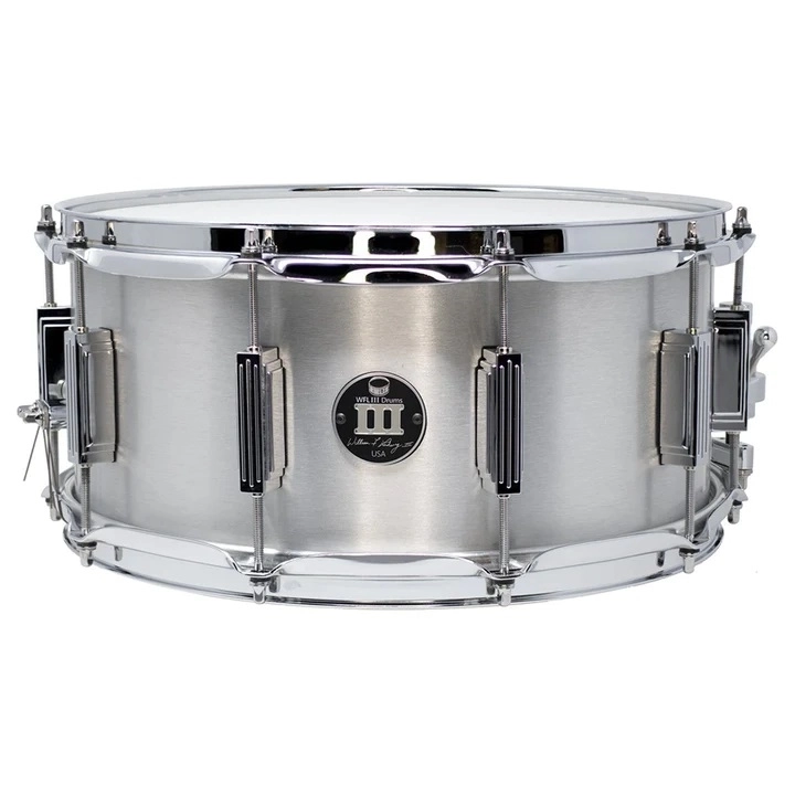 1909 Aluminum 6.5x14\'\' Snare Drum - Natural Aluminum