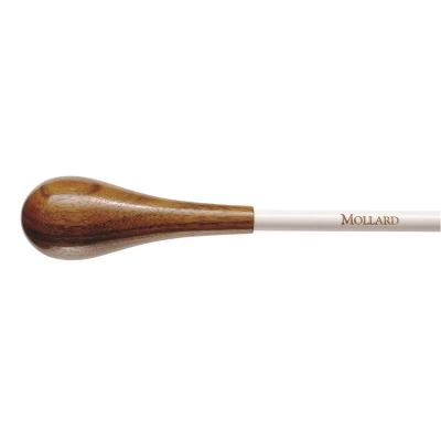 Mollard Batons - S Series Pau Ferro 14 Inch Baton - White