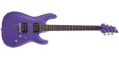 Schecter - C-6 Deluxe Electric Guitar - Satin Purple