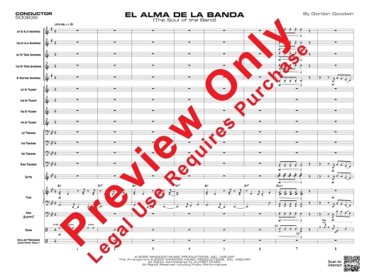 El Alma de la Banda (The Soul of the Band) - Goodwin - Jazz Ensemble - Gr. 3.5
