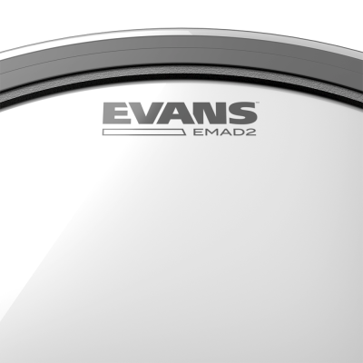 EMAD2 System Pack Clear Bass Drumheads - 18\'\'