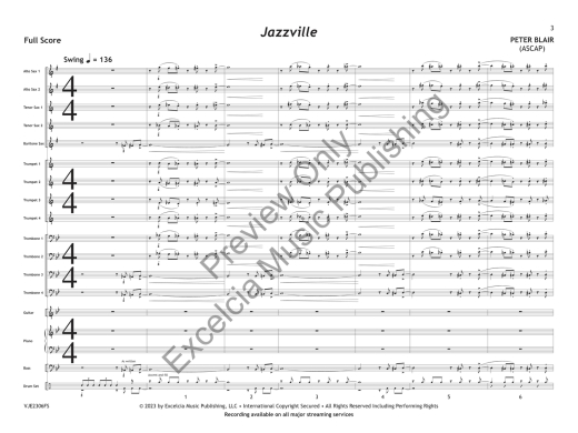 Jazzville - Blair - Jazz Ensemble - Gr. 3