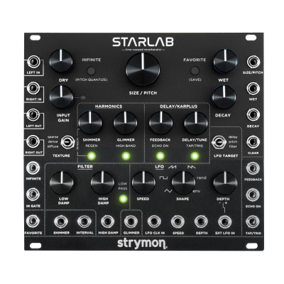 Strymon - StarLab Reverb Eurorack Module - Black