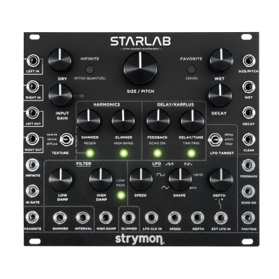 StarLab Reverb Eurorack Module - Black