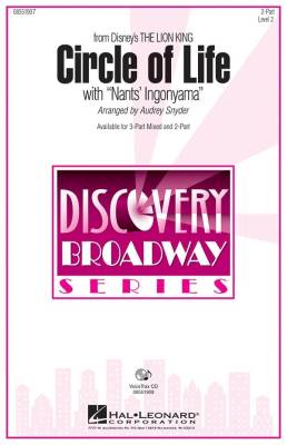 Hal Leonard - Circle of Life (with Nants Ingonyama) - Snyder - 2pt