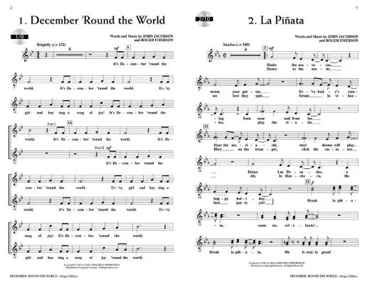 December \'Round the World (Revue) - Emerson/Jacobson - Teacher Edition - Book