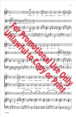 The Ash Grove, My Home - Welsh Folk Song/Mayo - 2pt Treble