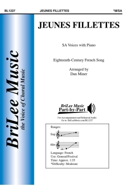 BriLee Music Publishing - Jeunes Fillettes - French Folk Song/Miner - SA
