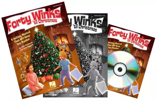 Hal Leonard - Forty Winks Til Christmas (Musical) - Higgins/Jacobson - Classroom Kit