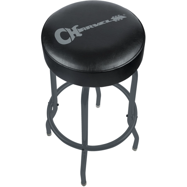 30\'\' Barstool - Black with Logo