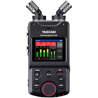 Tascam - Portacapture X6 32-bit Float Portable Audio Recorder