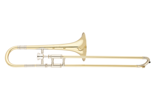 Trombone alto de la srieQ avec tui (pavillon en laiton jaune)