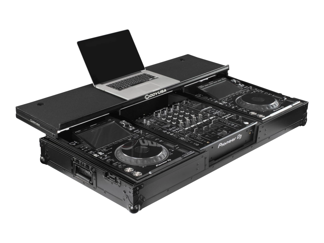 Glide Style Black Label DJ Coffin for DJM-A9 and CDJ-3000