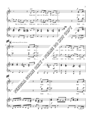 Keep Your Eyes on the Prize - Traditional/Tate - SATB
