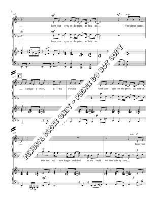 Keep Your Eyes on the Prize - Traditional/Tate - SATB