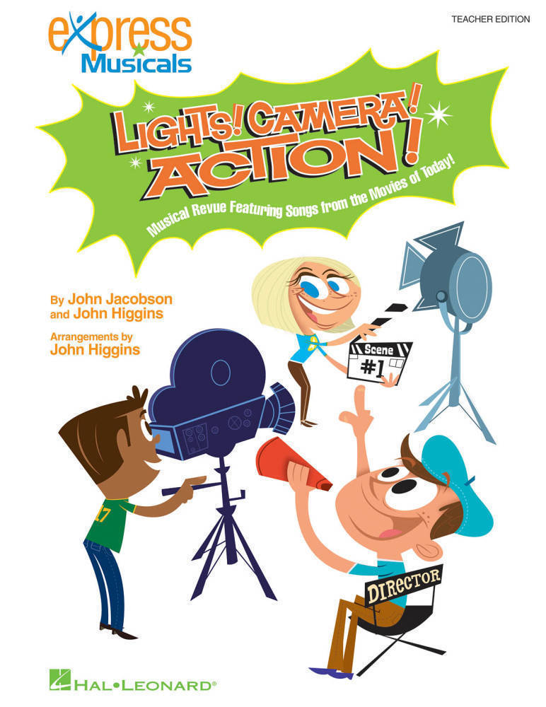 Lights! Camera! Action! (Musical Revue) - Jacobson/Higgins - Teacher Edition - Book