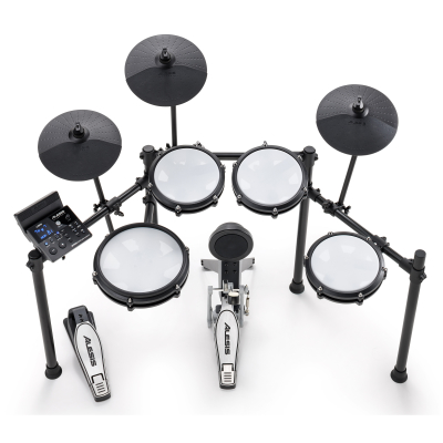 Nitro Max 8-Piece Electronic Drum Kit with Mesh Heads and Bluetooth