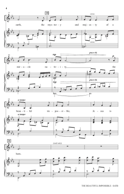 The Beautiful Impossible - Martin - SATB