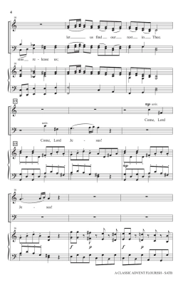 A Classic Advent Flourish - Wesley /Mozart /Paige - SATB