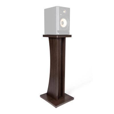 Elite Series Single Studio Monitor Stand - Brown