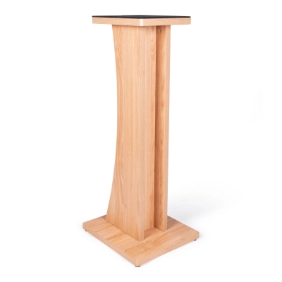 Gator - Elite Series Single Studio Monitor Stand - Maple