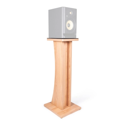 Elite Series Single Studio Monitor Stand - Maple