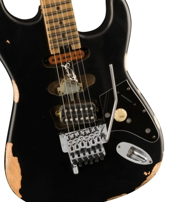 Frankenstein Relic Series, Maple Fingerboard - Black