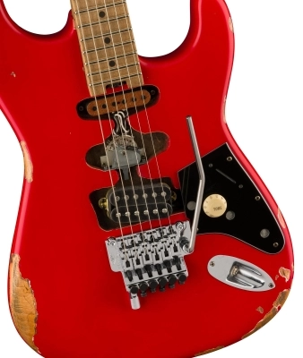 Frankenstein Relic Series, Maple Fingerboard - Red