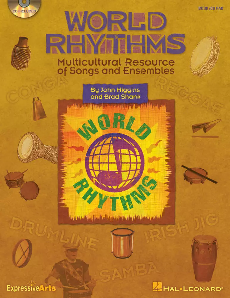 World Rhythms (Collection) - Higgins - Book/CD