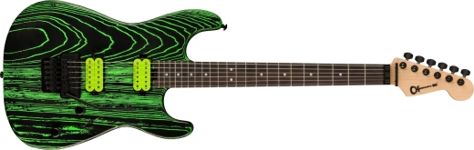 Charvel Guitars - Pro-Mod San Dimas Style 1 HH FR E Ash, Ebony Fingerboard - Green Glow