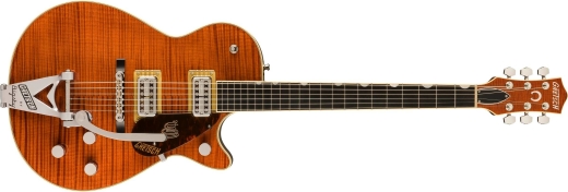Gretsch Guitars - G6130T Limited Edition Sidewinder with String-Thru Bigsby, Ebony Fingerboard - Bourbon Stain