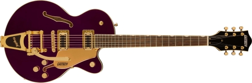 Gretsch Guitars - G5655TG Electromatic Center Block Jr. Single-Cut with Bigsby and Gold Hardware, Laurel Fingerboard - Amethyst