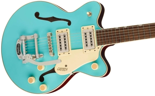 G2655T Streamliner Center Block Jr. Double-Cut with Bigsby, Laurel Fingerboard - Tropico