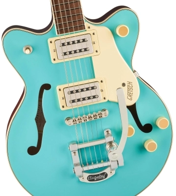 G2655T Streamliner Center Block Jr. Double-Cut with Bigsby, Laurel Fingerboard - Tropico