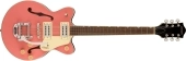 Gretsch Guitars - G2655T Streamliner Center Block Jr. Double-Cut with Bigsby, Laurel Fingerboard - Coral