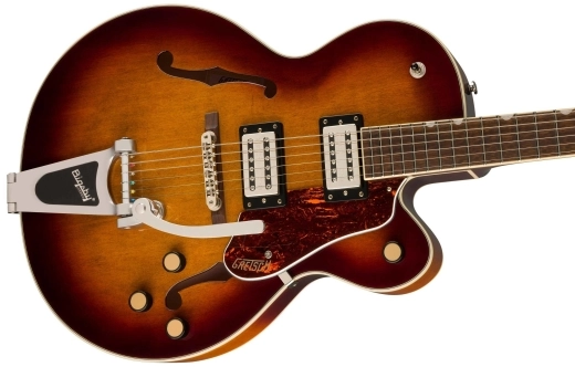 G2420T Streamliner Hollow Body with Bigsby, Laurel Fingerboard - Broad\'Tron BT-3S Pickups - Havana Burst