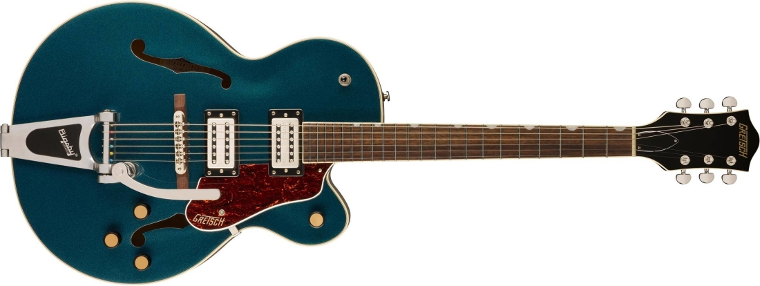 G2420T Streamliner Hollow Body with Bigsby, Laurel Fingerboard - Broad\'Tron BT-3S Pickups - Midnight Sapphire