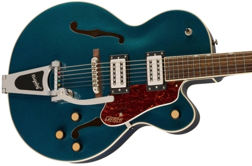 G2420T Streamliner Hollow Body with Bigsby, Laurel Fingerboard - Broad\'Tron BT-3S Pickups - Midnight Sapphire