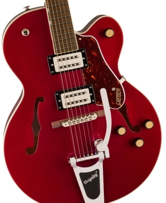 G2420T Streamliner Hollow Body with Bigsby, Laurel Fingerboard, Broad\'Tron BT-3S Pickups - Brandywine