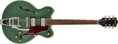 Gretsch Guitars - G2622T Streamliner Center Block Double-Cut with Bigsby, Laurel Fingerboard - BroadTron BT-3S Pickups - Steel Olive