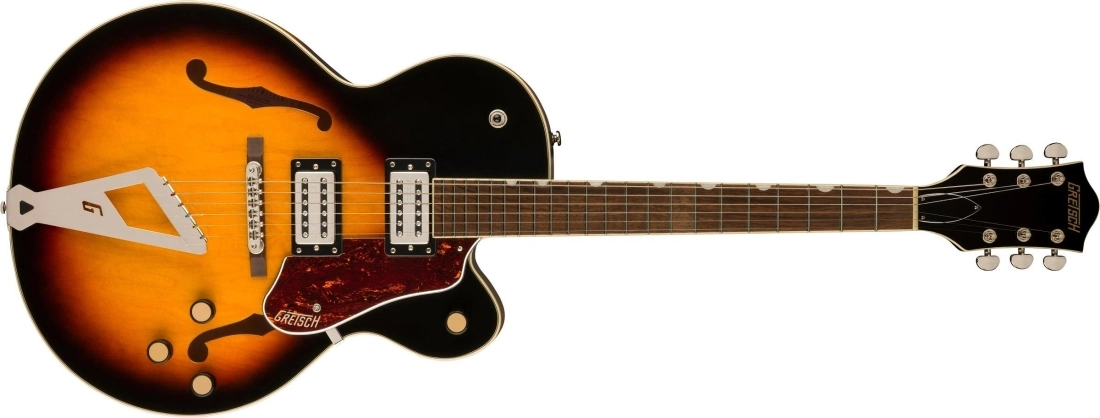 G2420 Streamliner Hollow Body with Chromatic II, Laurel Fingerboard - Broad\'Tron BT-3S Pickups - Aged Brooklyn Burst