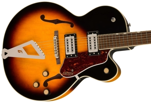 G2420 Streamliner Hollow Body with Chromatic II, Laurel Fingerboard - Broad\'Tron BT-3S Pickups - Aged Brooklyn Burst