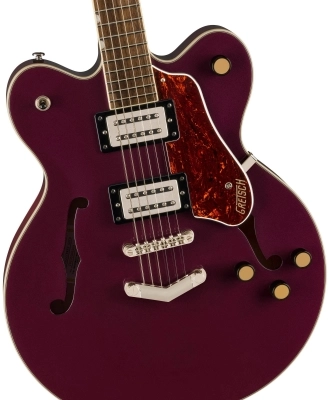 G2622 Streamliner Center Block Double-Cut with V-Stoptail, Laurel Fingerboard - BroadTron BT-3S Pickups - Burnt Orchid