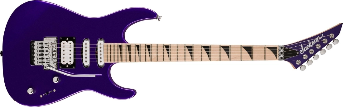 X Series DK3XR M HSS, Maple Fingerboard - Deep Purple Metallic