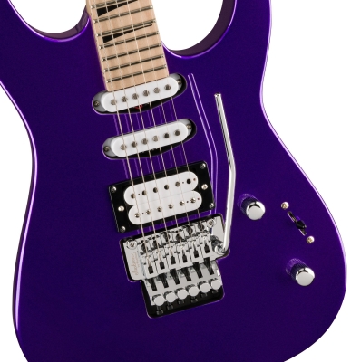 X Series DK3XR M HSS, Maple Fingerboard - Deep Purple Metallic