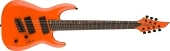 Jackson Guitars - Pro Plus Series DK Modern HT7 MS, Ebony Fingerboard - Satin Orange Crush