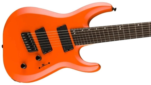 Pro Plus Series DK Modern HT7 MS, Ebony Fingerboard - Satin Orange Crush