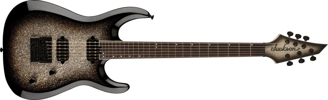 Pro Plus Series DK Modern EVTN6, Ebony Fingerboard - Silver Sparkle